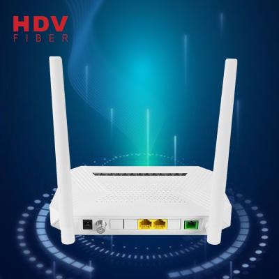 China FTTH Fiber Optic Equipment FTTH Ontario GPON Huawei Compatible Network Unit 1GE+1FE+WIFI+CATV XPON ONU for sale