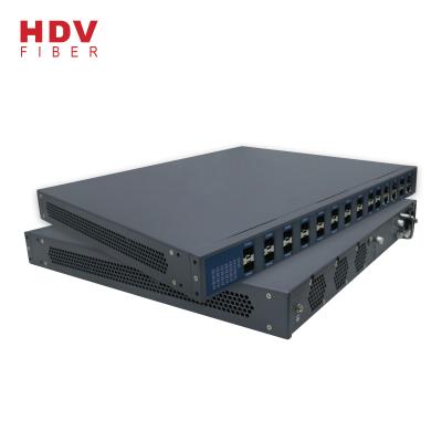 China 140Gbps SFP+ EPON OLT 140Gbps Port Uplink FTTH 16 GPON OLT Price for sale