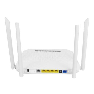 China High Quality FTTx Dual AC Fiber Optic Dual Band xpon Wifi 2.4G&5G Gpon ONT 4GE+4WIFI+1POTS+1USB ONU WiFi for sale