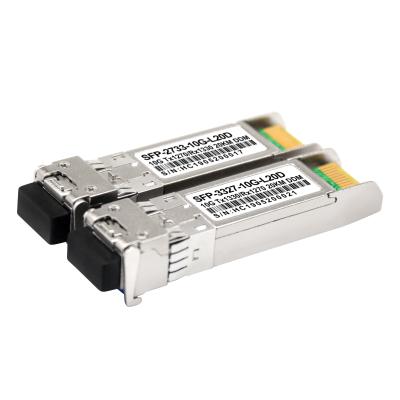 China ONU\OLT\MEDIA SWITCH high quality 10g 20km bidi SFP transceiver 1270/1330nm SFP module 10g for sale