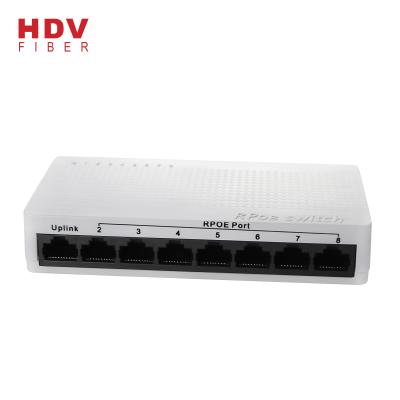 China POE switch support poe switch poe reverse 1*10/100/1000M Uplink Port and poe switch 8 port for sale