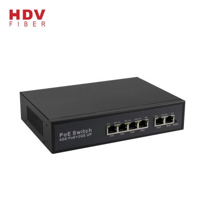 China POE Price Good Price Gigabit RJ45 Port 4 Port Poe Network Switch for sale