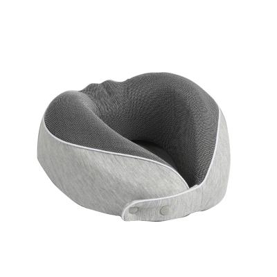 China Hot Selling Anti-Static Comfortable U Shape Soft Neck Memory Foam Travel Neck Pillow For Airplane Travel for sale