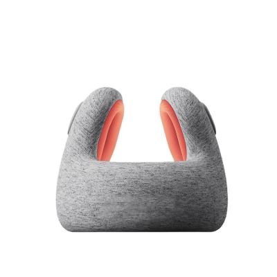 China JOURM Anti Static Shape Inflatable Memory Foam Neck Pillow Airplane Travel Pillow for sale