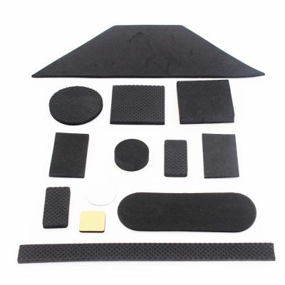 China Inside and Outside Wholesale Cabinet Door Slider Sofa Table Chair Leg Feet Square Around Eva Foam Fabric Felt Pad Hardwood Floor Furniture Protector Pad for sale