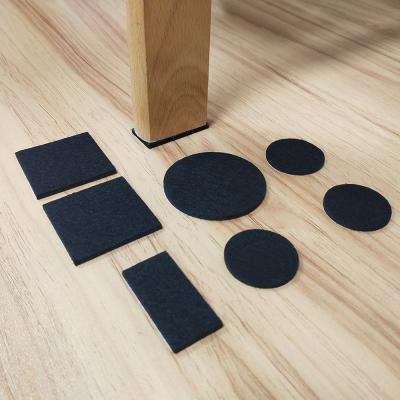 China Self Adhesive Felt Chairs Furniture Silicon Pads Sticky Floor Wall Chair Scratch Pad Pad for sale