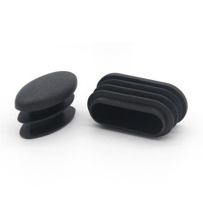 China Durable Hose Plug Round And Square Black Plastic Hose Hole Plugs Plastic Hose End Socket for sale