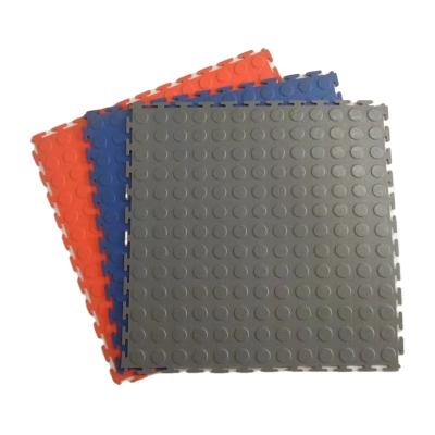 China Modern vinyl pvc flooring, interlocking pvc garage tiles, interlocking plastic pvc shop floor tile vinyl flooring for sale