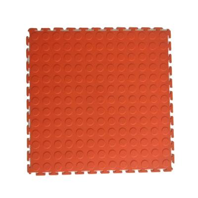 China Anti slip modern rigid modular car wash pp plastic interlocking pvc garage floor tile for car parking car wash garage floor for sale