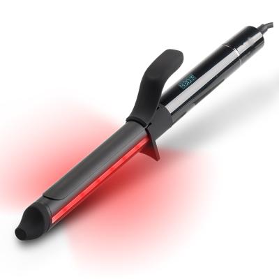 China Rotary Changer Adjust Temperature Curve 1 Inch Classic Curl Iron Infrared Hair Curler for sale