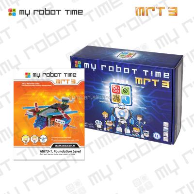 China New robotic solution for plastic robot kit STEM eduation building block educational toy for sale