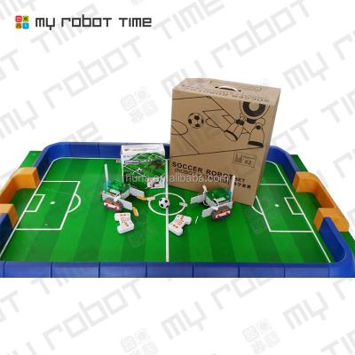 China Full Football Educational Robot Building Block Toy Kit My Robot Time for sale