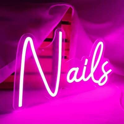 China Buildings Custom Led Neon Sign Salon Hair Beauty Shop Engraved Design Led Neon Sign Light for sale