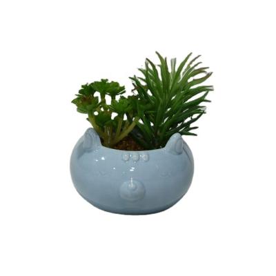 China Modern Animal Shaped Flower Pot Planter Pot Porcelain Ceramic Succulent Flower Pot for sale