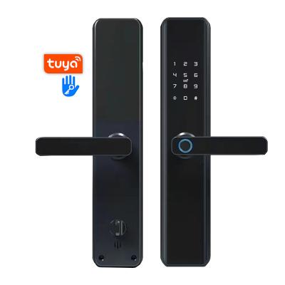 China Smart home/school fingerprint biometric security smart lock etc. /office/apartments Senleean Tuya With Wifi App Password Rfid TTlock Anti Theft Door Lock for sale