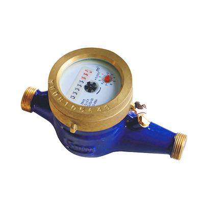 China WESDOM Brass Multi-jet Mechanical Brass Water Meter 15mm For Cold Water for sale