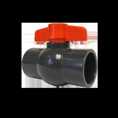 China Excellent General Good Quality General Free Sample 1/2-2 Inch PVC Plastic Union Single Ball Valve for sale