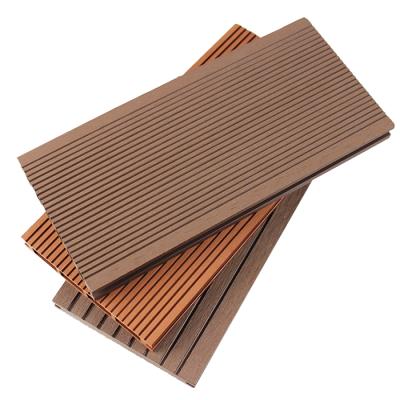 China Waterproof Outdoor WPC Engineered Decking NEW Wood Plastic Composite Composite Flooring for sale