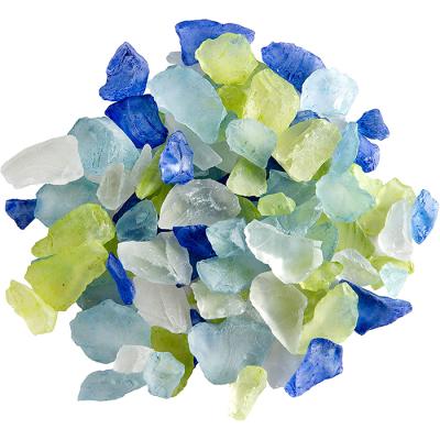 China Vase / Garden / Home Decoration Improve Opens Sea Glass Beads For Vase Filler for sale