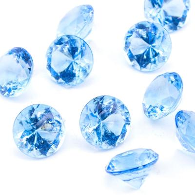 China Bulk Crystal Acrylic Stone Beads For Christmas Party Decoration Clear Decoration for sale