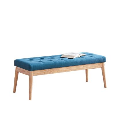 China Factory Directly Sales Modern Living Room Bench Stool Chair Cushion Ottoman Bedroom Bench for sale