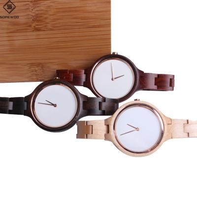 China New Quality Brand Water Resistant Brand Custom Logo Wooden Wrist Watch Hot Selling Minimalist Wooden Watch OEM for sale