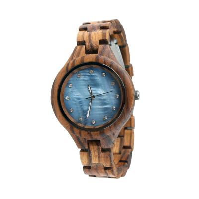 China Dropshipping SOPEWOD Dropshipping Fashion Style Unspecific Natural Wooden Quartz Watches Birthday Gifts For Her for sale