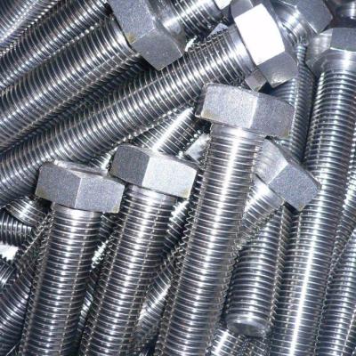 China Low carbon steel; Alloy carbon steel; high quality stainless steel hex bolt zinc plate din933 din931 china for sale