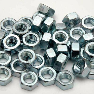 China Q195 35K 45K 10B21 35CRMO 40CR DIN934 Galvanized Hex Nut for sale