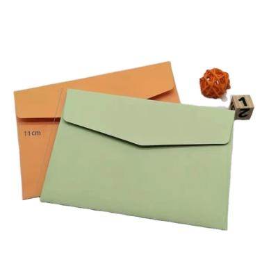 China paper & Creative Colorful Portable Kraft Paper Cardboard Envelope Small Office Gift Paper Custom Paper Envelope for sale