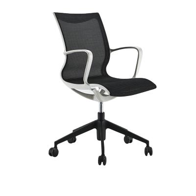 China Manufacturer Wholesale Adjustable (Height) Beautiful Wheels Mesh Office Chairs On Sale With Mesh Seat for sale