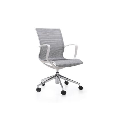 China Ergonomic Swivel Chair (Height) Adjustable Chair Modern Comfortable Office Fabric Furniture Office Swivel Chair for sale