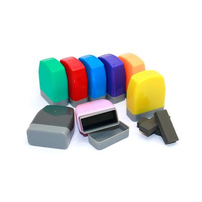 China Cheap Office Stamp Plastic Photosensitive Stamp Clothing Ink Office Rubber Instant Stamp for sale