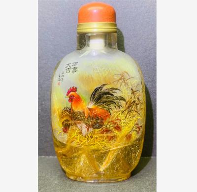 China China inside snuff paint bottle and crystal inside paint crafts for sale