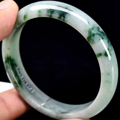 China YQ340 Gemstone Cuff Jadeite Jade Bracelet And Cute Free Shipping Natural Green Bracelet Jewelry for sale