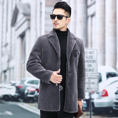 China Free Shipping High Quality Winter Sustainable Men Overcoat Mens Winter Woolen Overcoat Woolen Coat Parka for sale