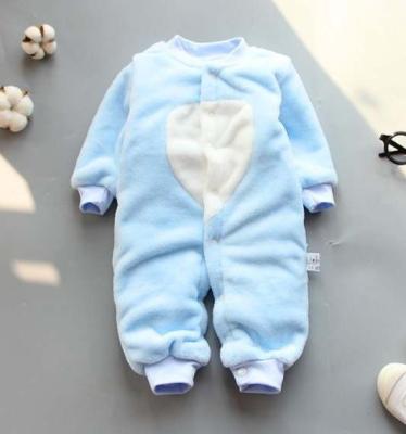 China Long Sleeve Children's Cotton Infant Kids Baby Boy Snowsuit Rompers Jumpsuit Newborn Clothing Clothes For Winte for sale