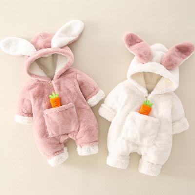 China YQ734 Long Sleeve Children's Cotton Infant Kids Baby Boy Snowsuit Rompers Jumpsuit Newborn Clothing Clothes For Winte for sale