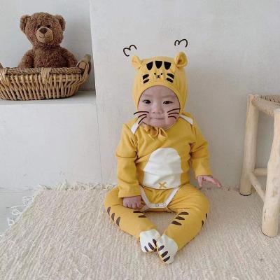 China YQ728 Long Sleeve Children's Cotton Infant Kids Baby Boy Snowsuit Rompers Jumpsuit Newborn Clothing Clothes For Winte for sale