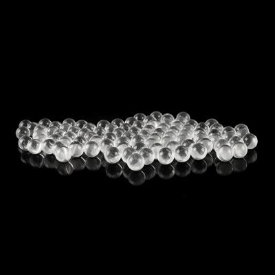 China China 4.762mm small glass ball for lotion pumps, transparent glass ball for sale