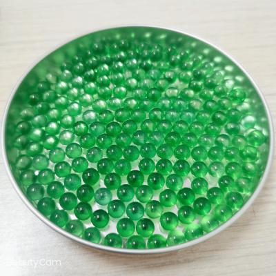 China Green China Glass Balls 3.5mm Small Solid Glass Balls For Lotion Pumps for sale