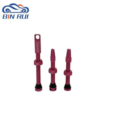 China Aluminum Bicycle Tubeless Valve For Bike Bicycle Tubeless Tire for sale