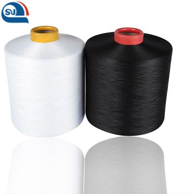 China Anti-bacteria boidegradeable recycled acy yarn air covered acy 75/72 (Oeko-tex100/GRS/Biodegradable/ocean spandex polyester yarn tied plastic) for sale