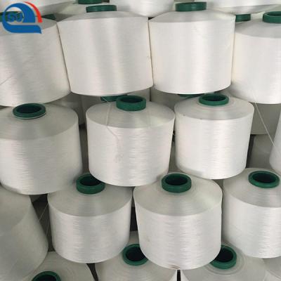 China Anti-bacteria 100% Polyester 150d/48f Recycle Filament Yarn 150d Recycled Raw Recycled Textured Yarn White Polyester Yarn dty dty for sale