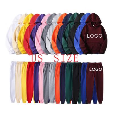 China QUICK DRY High Quality Sublimation Masks Hoodie Set 100% Cotton Polyester Custom Design Sweatpants And Hoodie Set For Men for sale