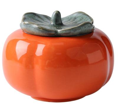 China Chinese Aromatherapy Candle Persimmon Incense INS Decoration Fruit Aromatherapy Candle Creative Customization for sale