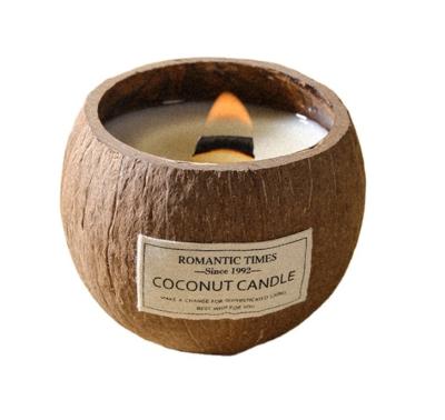 China Chinese Coconut Shell Incense Candle Scented Gift Box with Gift Fragrance Ornaments for sale