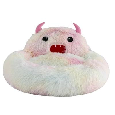 China Creative Autumn Winter Warm Dog Cat Small Handwork Plush Monster Pet Garbage Mattress Garbage for sale