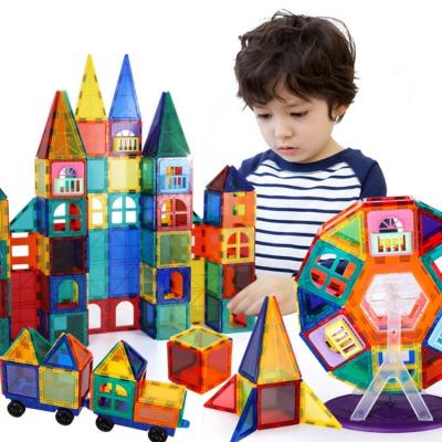 China DIY TOY 100pcs Toys Building Blocks For Kids Gift DIY Building Block Educational Creative Toys Transparent Building Block Parts for sale