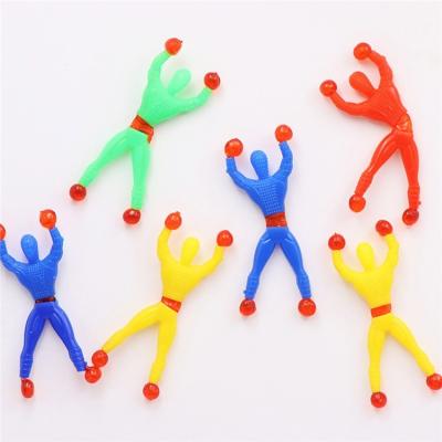 China colorful & Interesting Children's Toys Wall-Rising Thug Toy Wall Toy The Small Palm Rtifact Sticky Decompression Sticky for sale